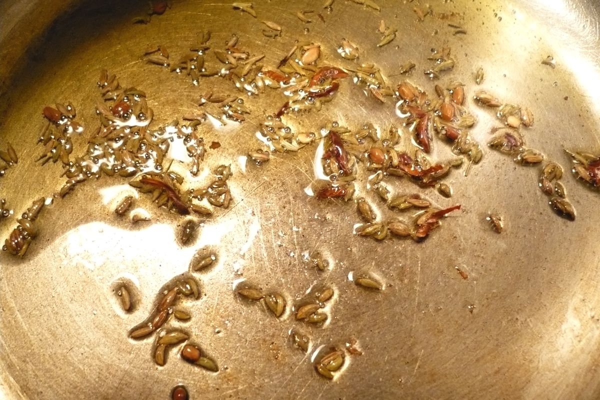 Spice Tempering Basics: Blooming Spices in Ghee