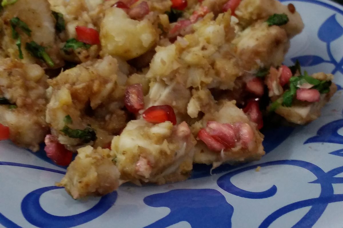 Tangy Roasted Sweet Potato Salad